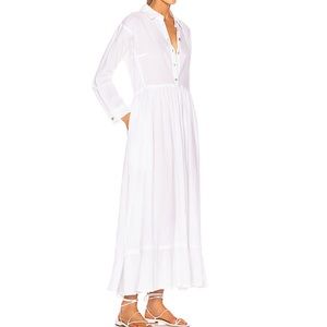 Natalie Martin Heath dress, white dot, size S
